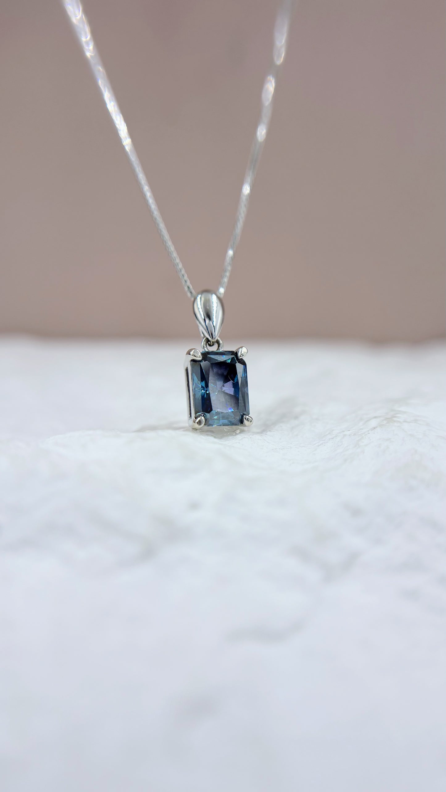Necklace | 2 Carat | Aegean Blue