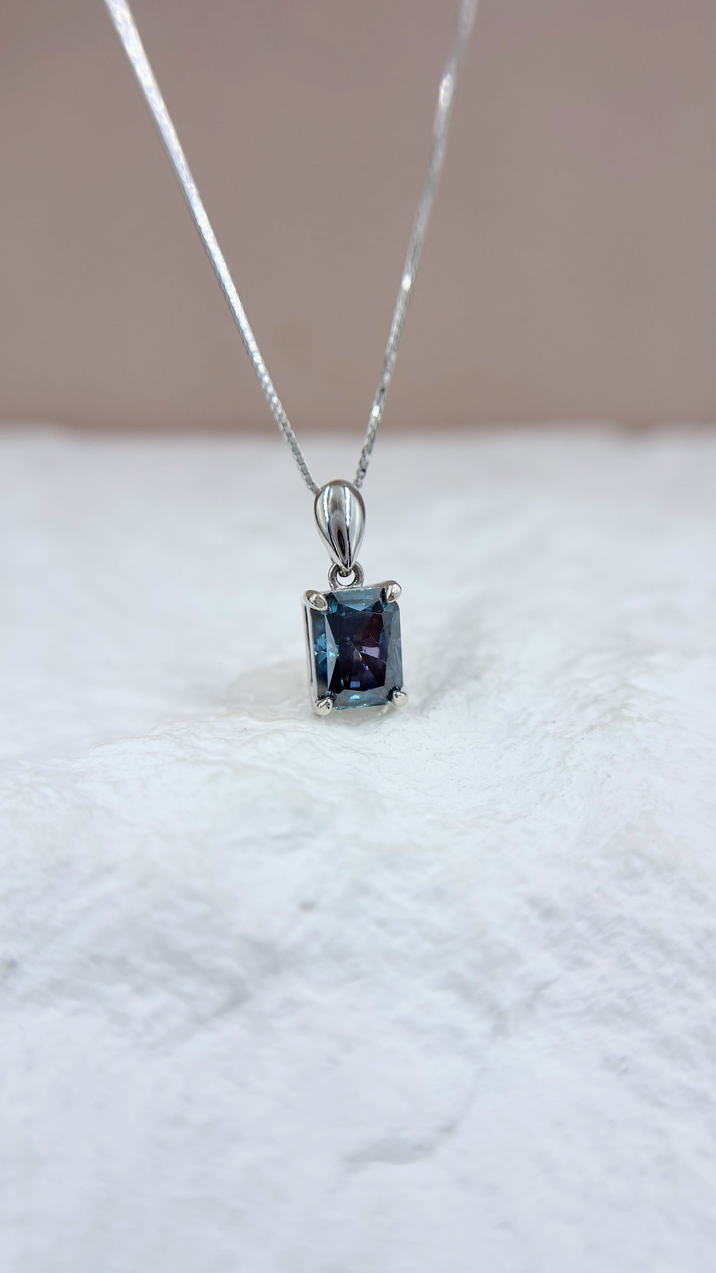 Necklace | 2 Carat | Aegean Blue