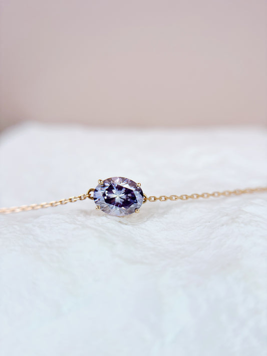 Bracelet | Royal Tanzanite Blue Moissanite