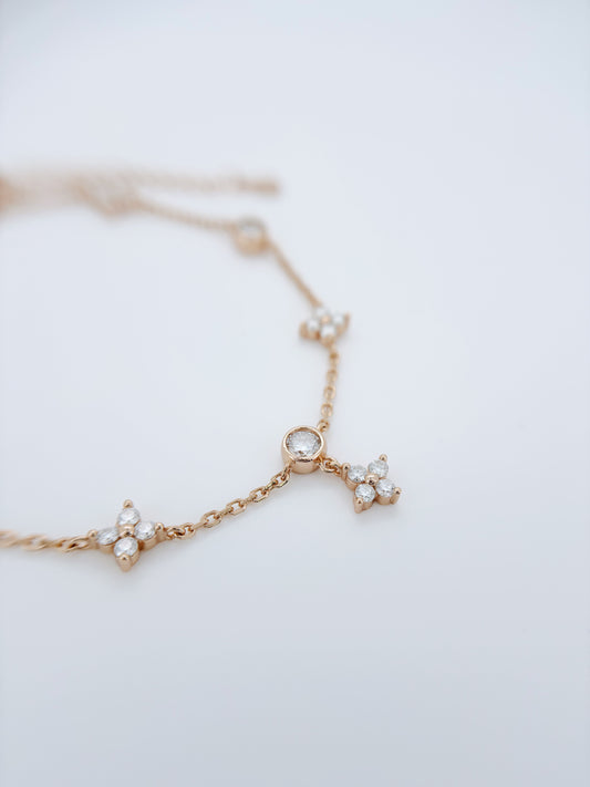 Bracelet | Rosy Mini Clover