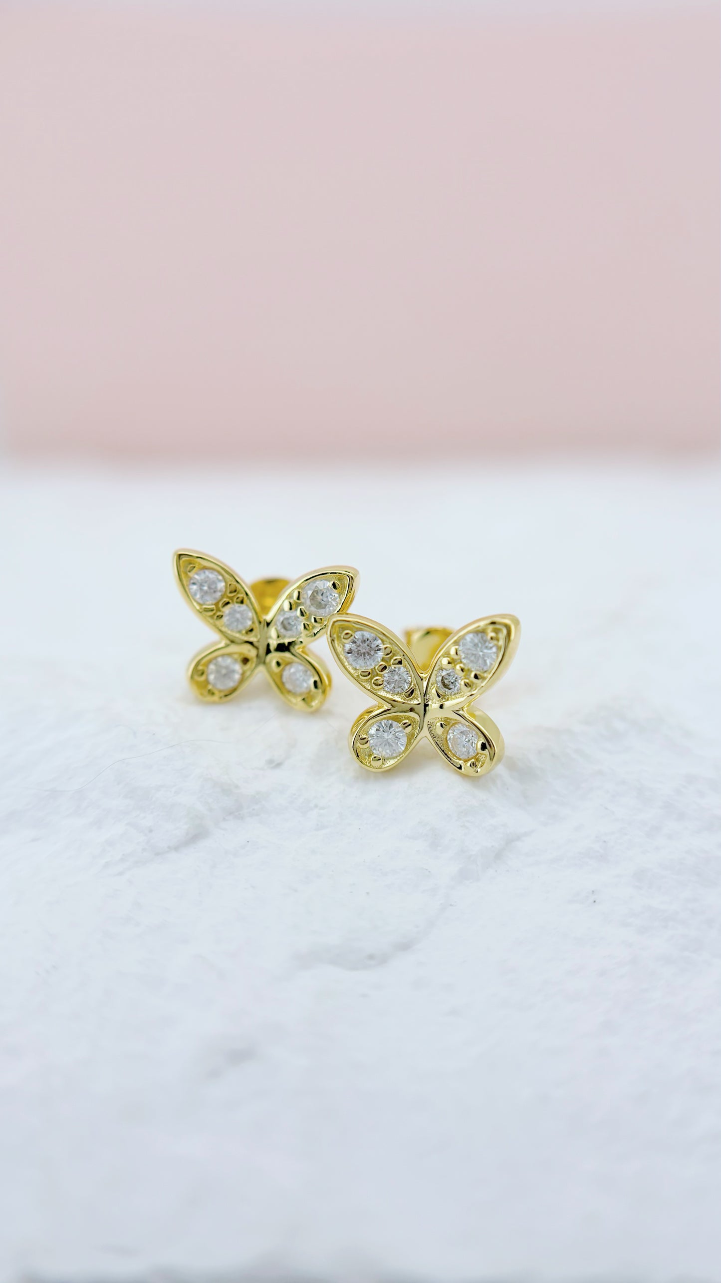 Earrings | Golden Flutter