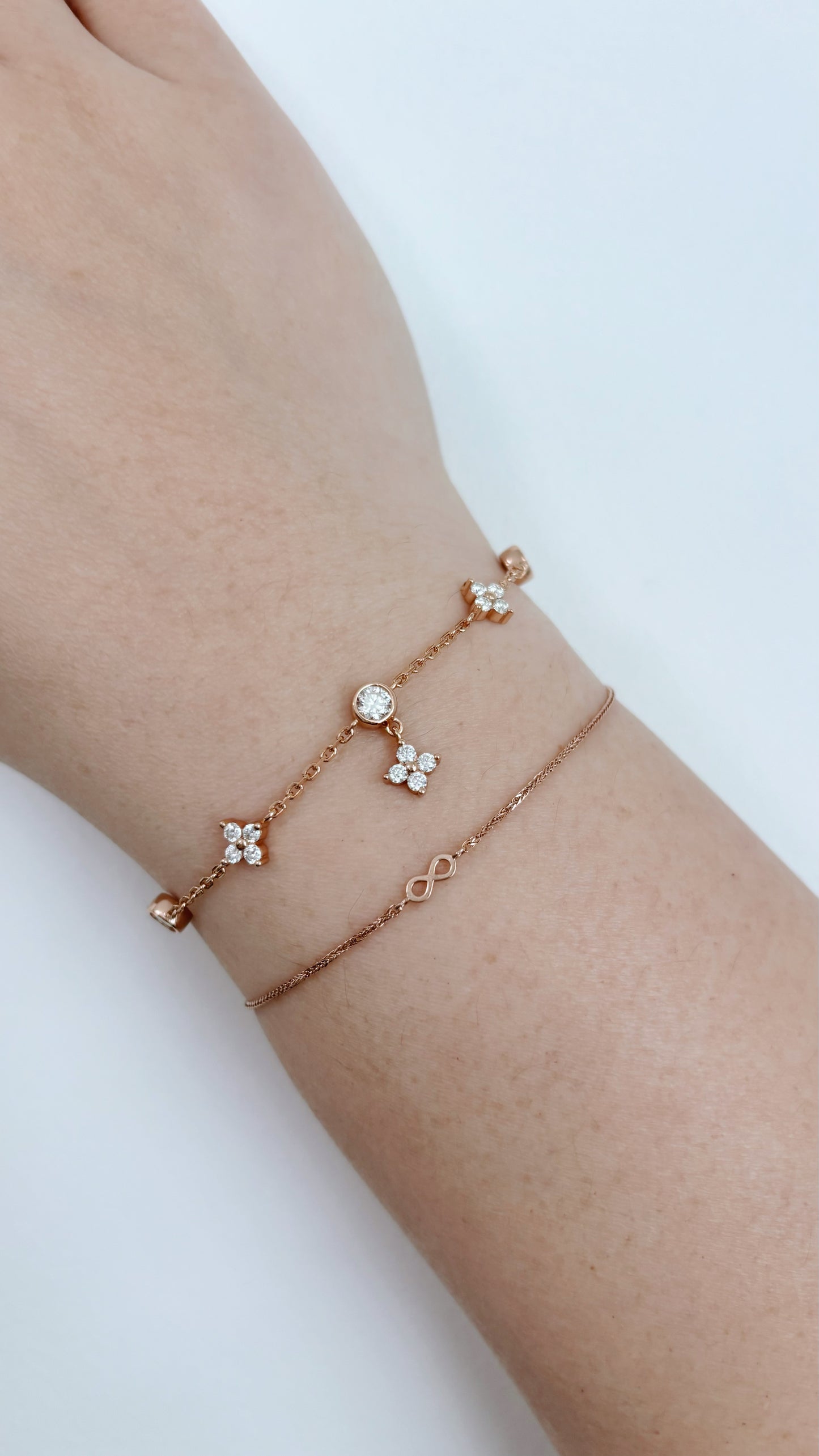 Bracelet | Rosy Mini Clover