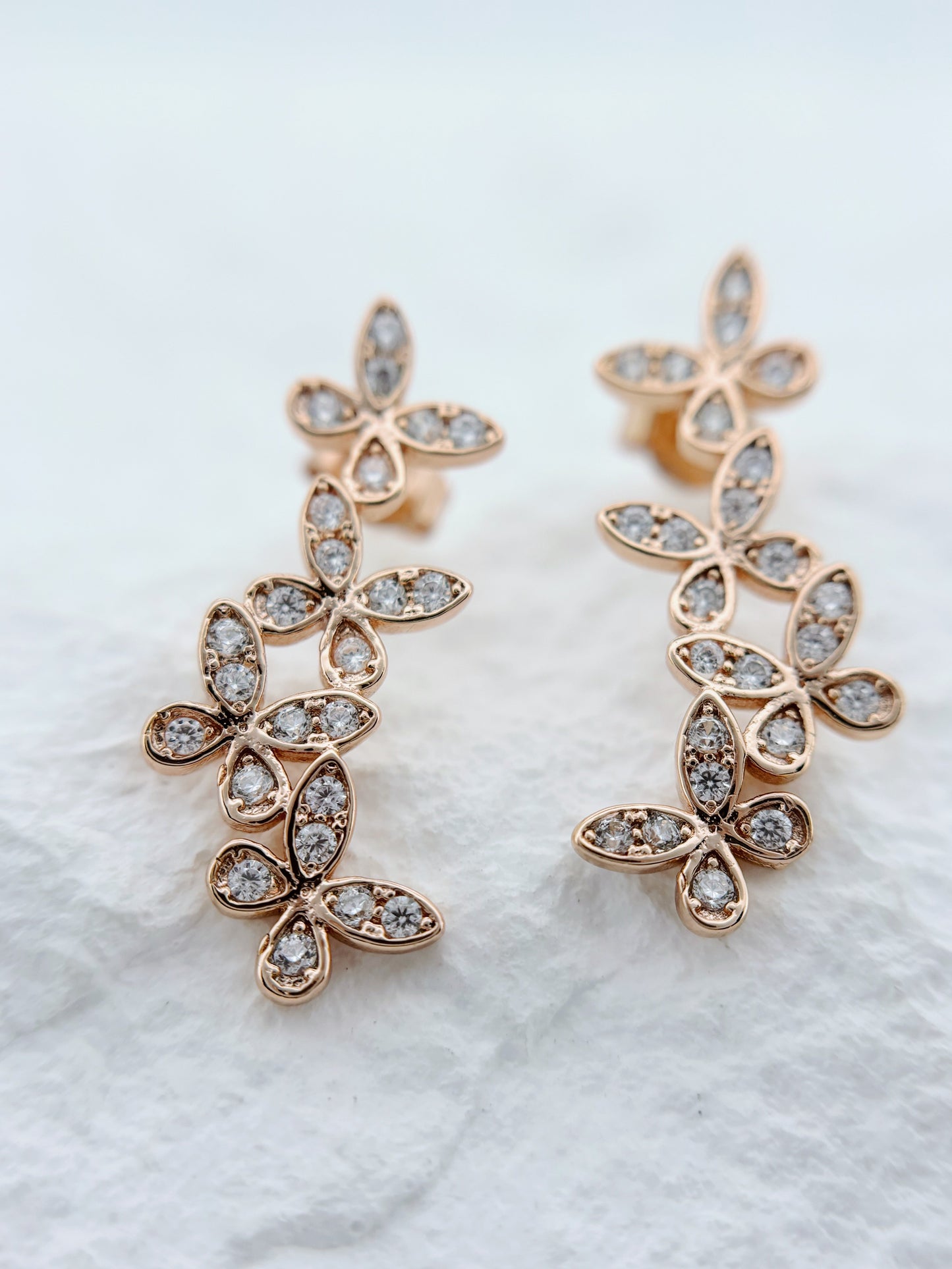 Earrings | Rosy Flutter Bouquet