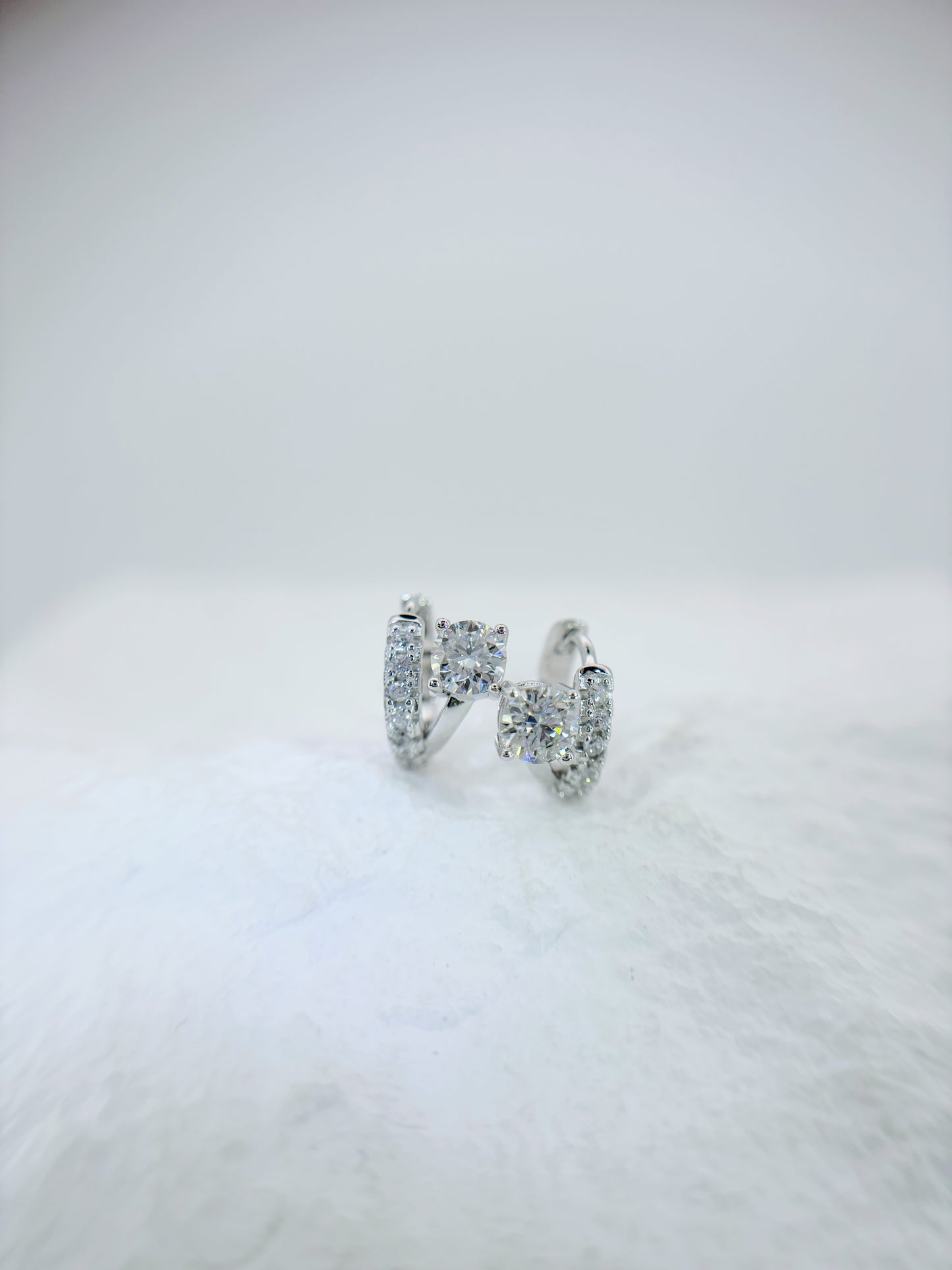 Earrings | Stellar Huggies in 0.5 Carat